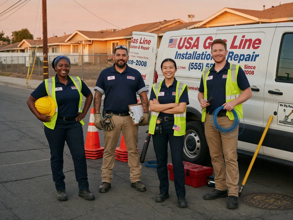 Gas Line Installation company in Matamoras, PA